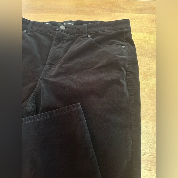 Talbots Women’s Black Straight Leg Corduroy Pants 16p - Picture 4 of 9